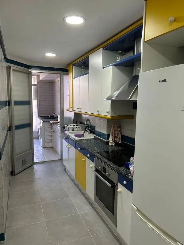 Cuisine - Furnished Apartment with Balcony in Albors