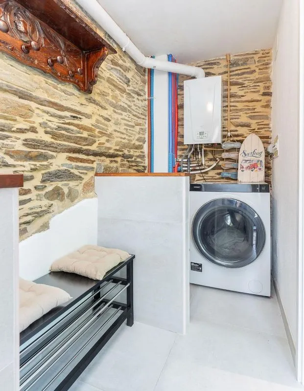 Buanderie - Restored Chalet with River Walk Access in Lugo