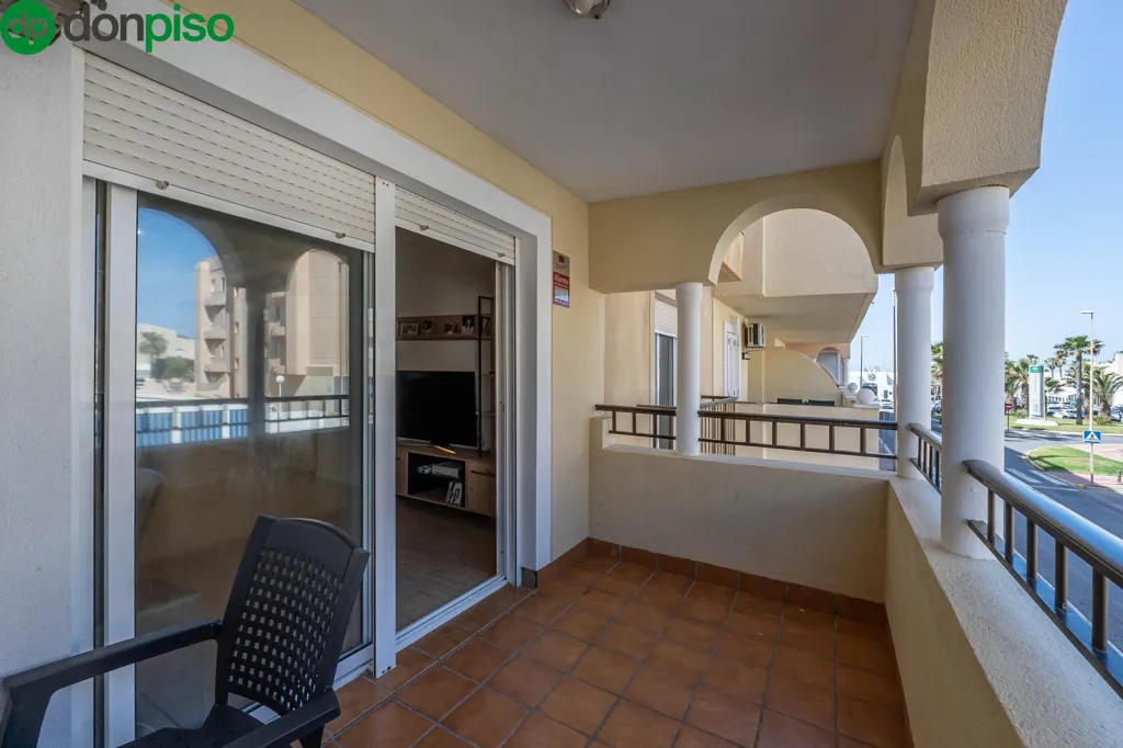 Balcony - First Floor Apartment with Balcony in Almerimar