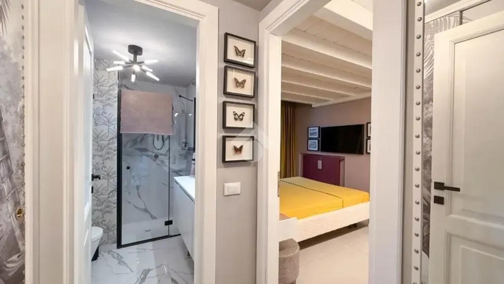 Camere da letto - Elegant Apartment with Pool in Calvagese della Riviera