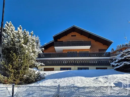 Extérieur - Appartement Neuf avec Balcon et Vue Montagne à Châtel