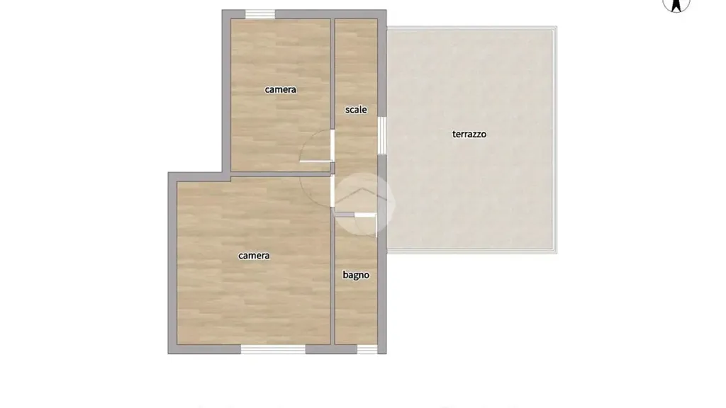 Plan - Bifamiliare with Garden in Antrosano