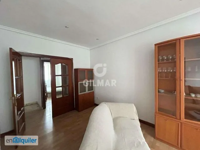 Living Room - Three-Bedroom Flat with Balcony in Latina