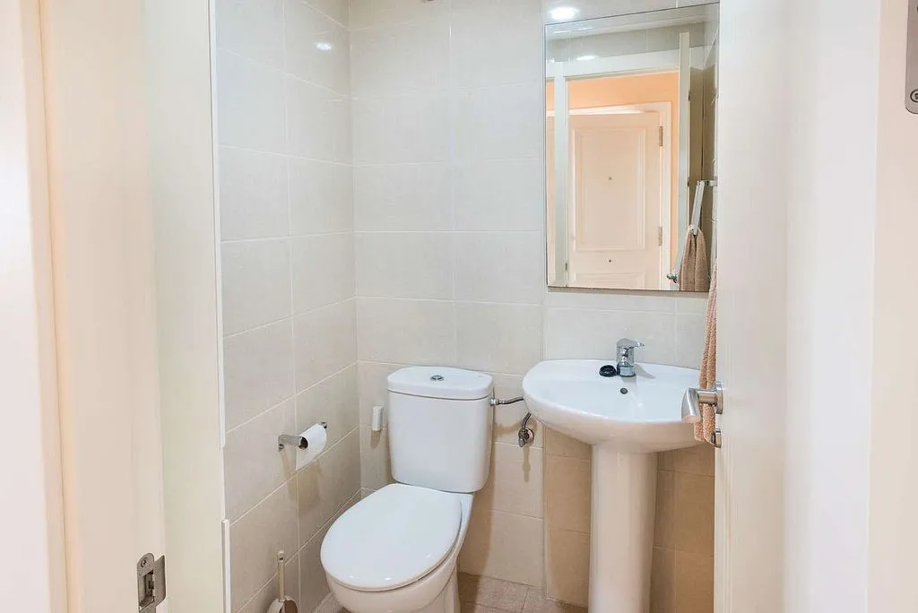 Salles de bain - Charmingly Adjoined House with Sea View in Los Álamos