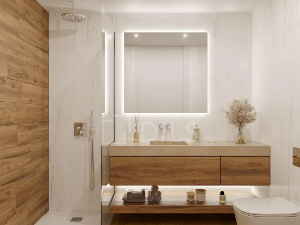 Bathrooms - T4 Apartment with Terrace in Parede, Cascais