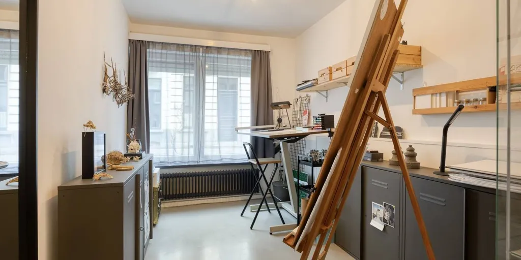 Bureau - Appartement de plain-pied avec terrasse au centre de Gand