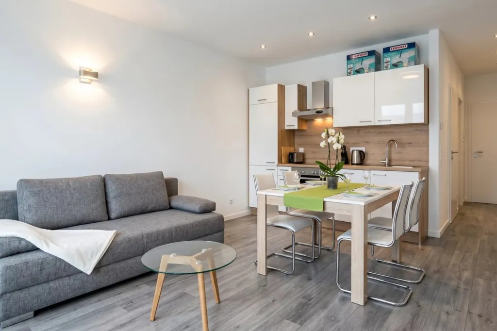 Séjour - Studio avec Piscine et Parc à Juan-les-Pins