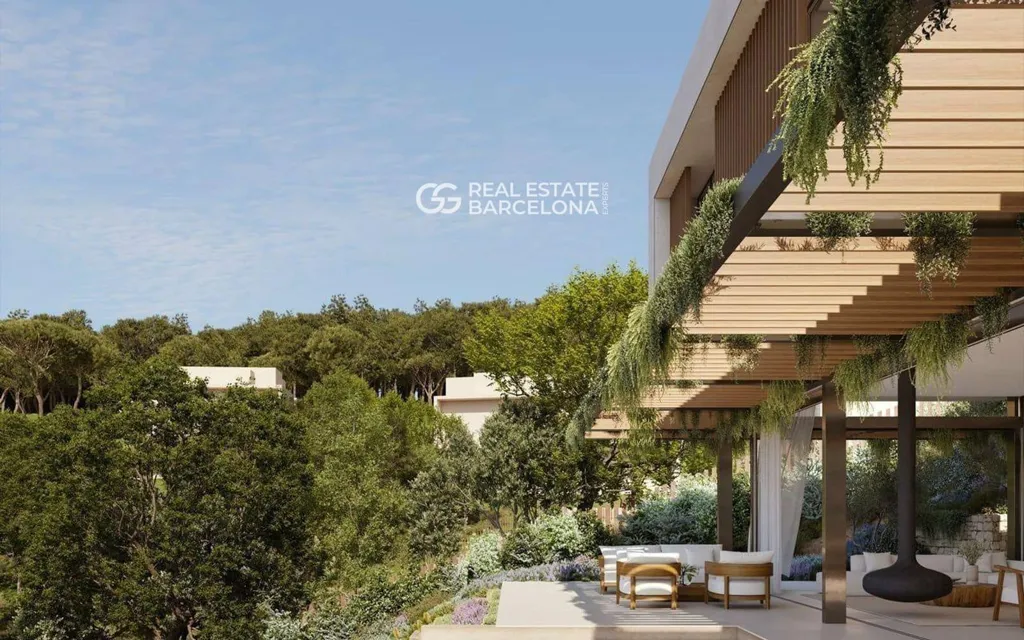 Terrass - New Build Villa with Sea View in Palafrugell