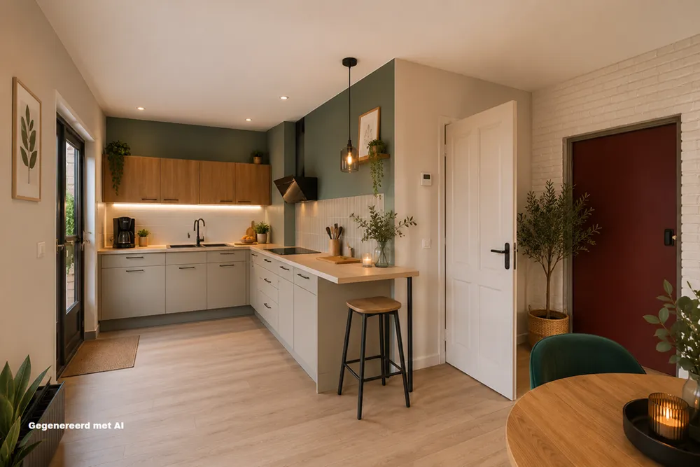 Cucina - Detached House with Garden in Vroomshoop