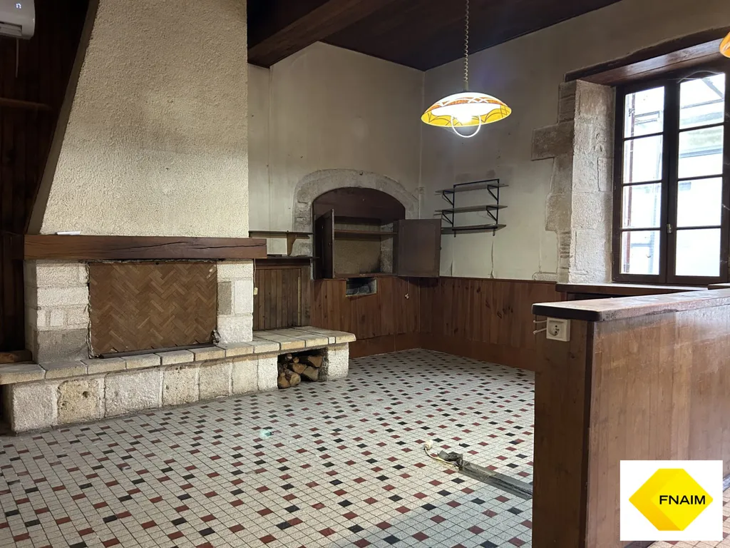 Soggiorno - Three-Level House with Garden in Hautefage-La-Tour