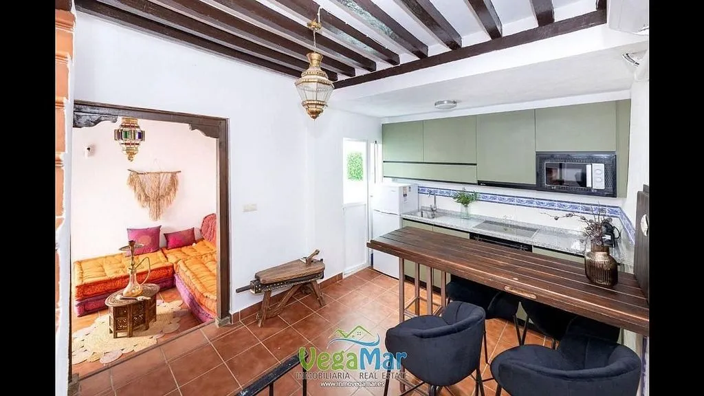Köök - Charmful Chalet with Terraces in Albaicín, Granada