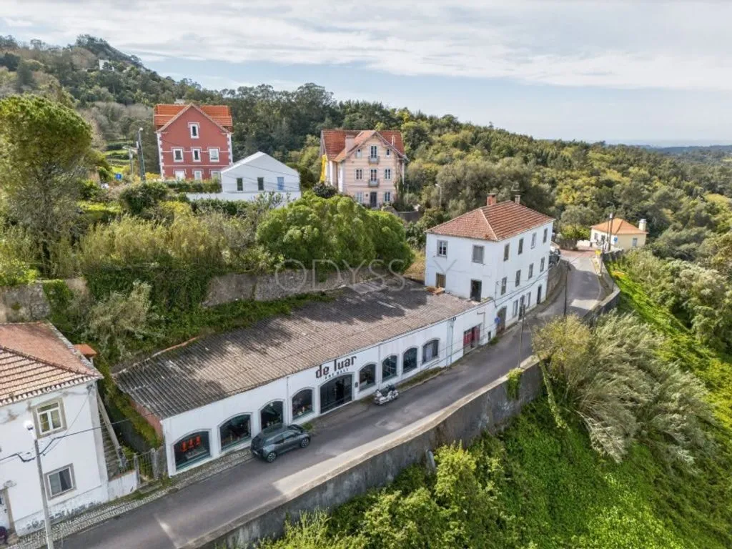 Vue aérienne - Luxury Hotel Development in Sintra's Historic Village