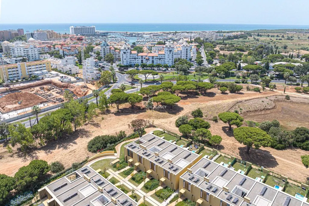 Vue aérienne - Contemporary Villa with Private Pool in Vilamoura