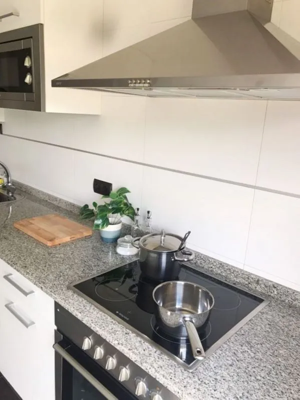 Cocina - Apartamento exterior con balcón en Lanciego