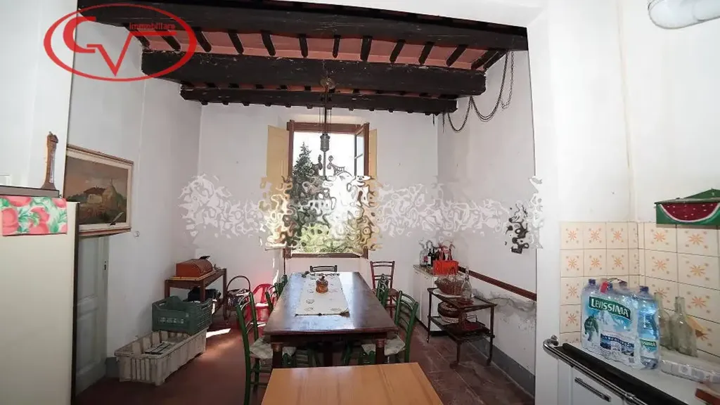 Salle à manger - Historic Villa with Olive Grove in Montevarchi