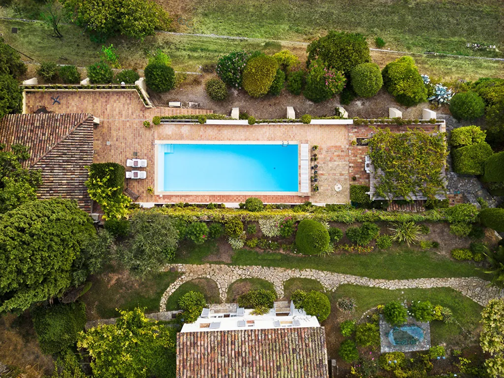 Õhuvaade - Bastide with Panoramic Views in Grasse