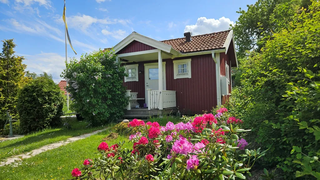 Jardin - Modern House with Lake View in Rimforsa