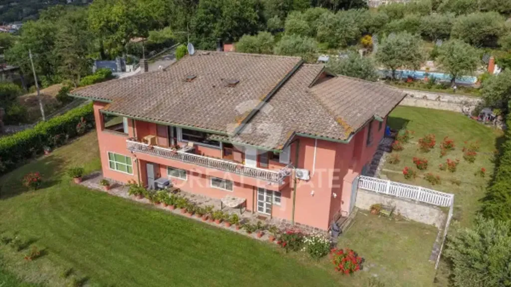 Aerial - Villa with Lake View in Magione
