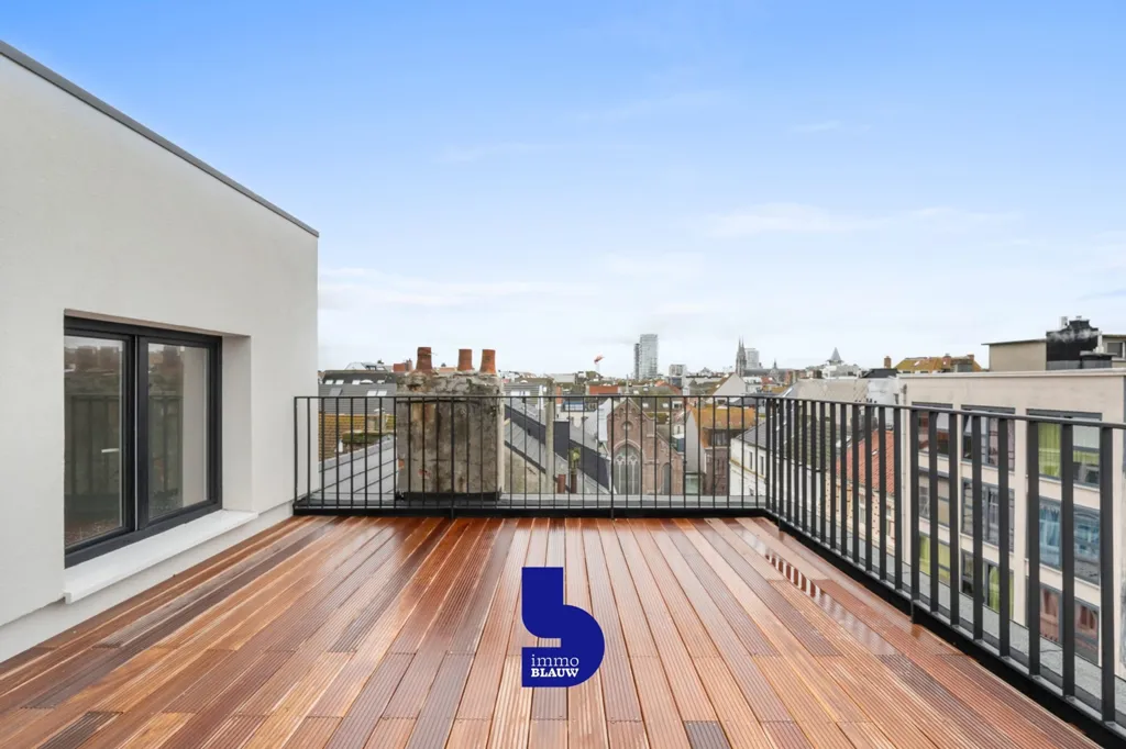 Terrass - Duplex Penthouse with South-West Terrace in Ostend