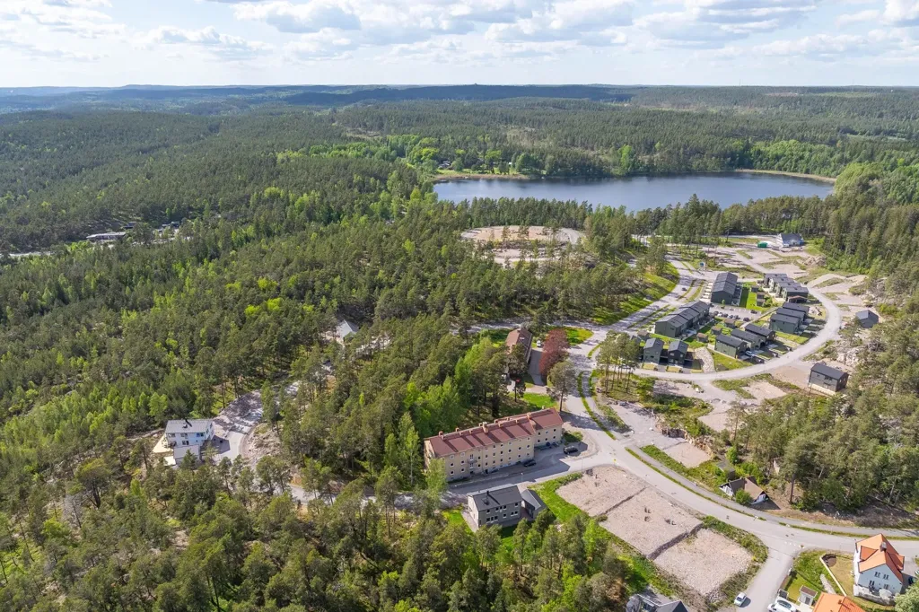 Õhuvaade - Apartment with Garden in Norrköping