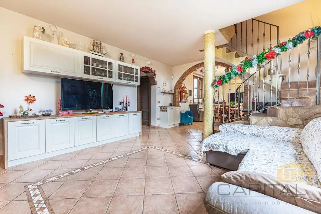 Séjour - Villa with Pool in Fucecchio
