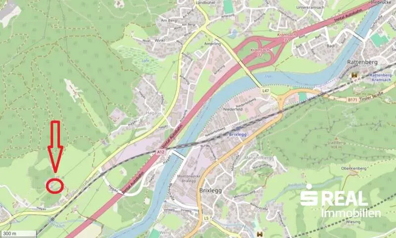Plot with Panoramic View in Kramsach