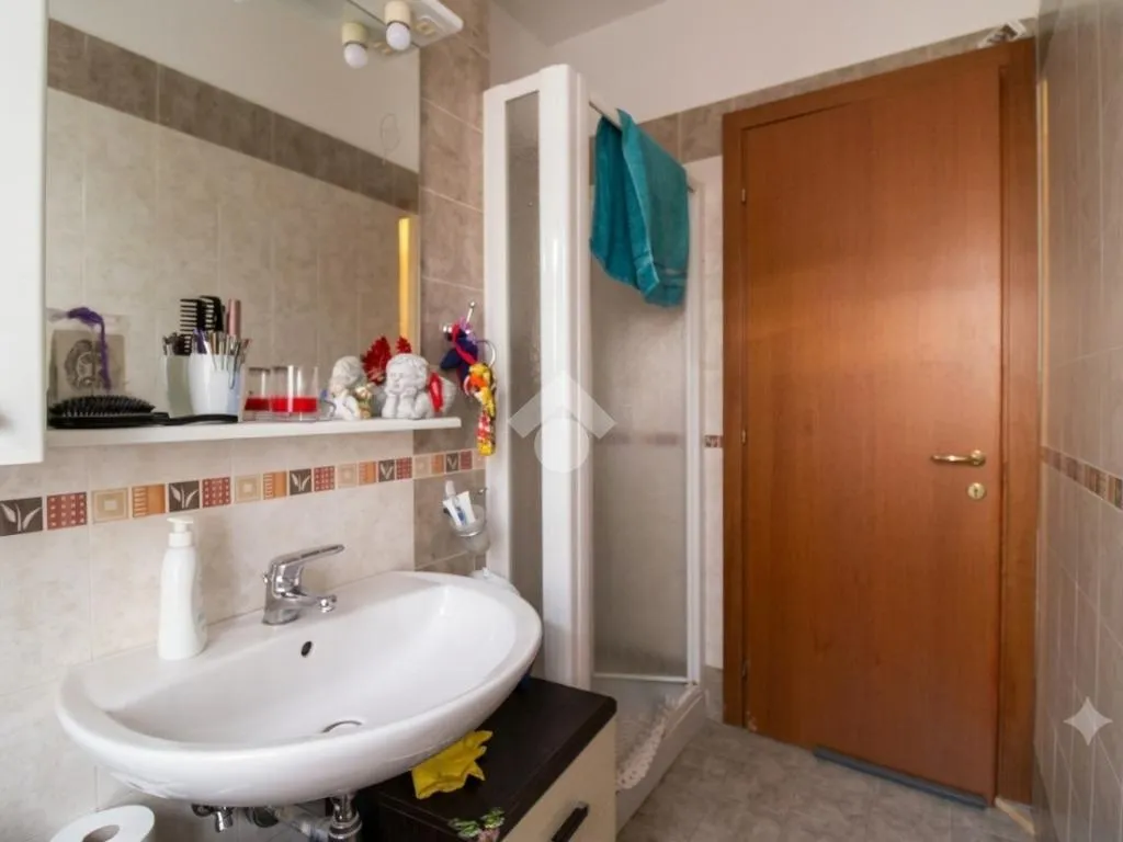 Bathrooms - Modernised Studio with Balcony in Gambettola