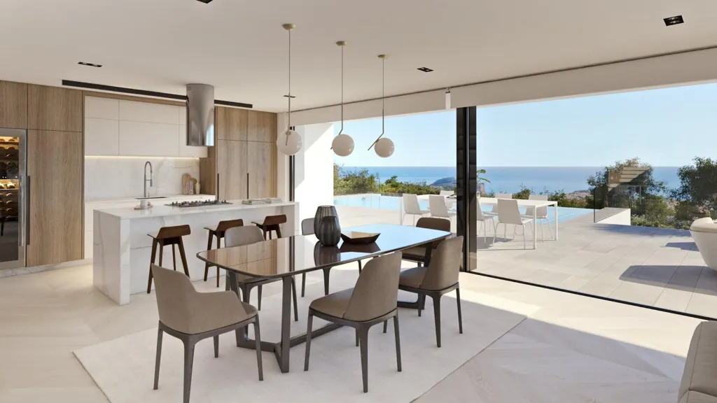 Sala da pranzo - Contemporary Villa with Infinity Pool in Cumbre del Sol