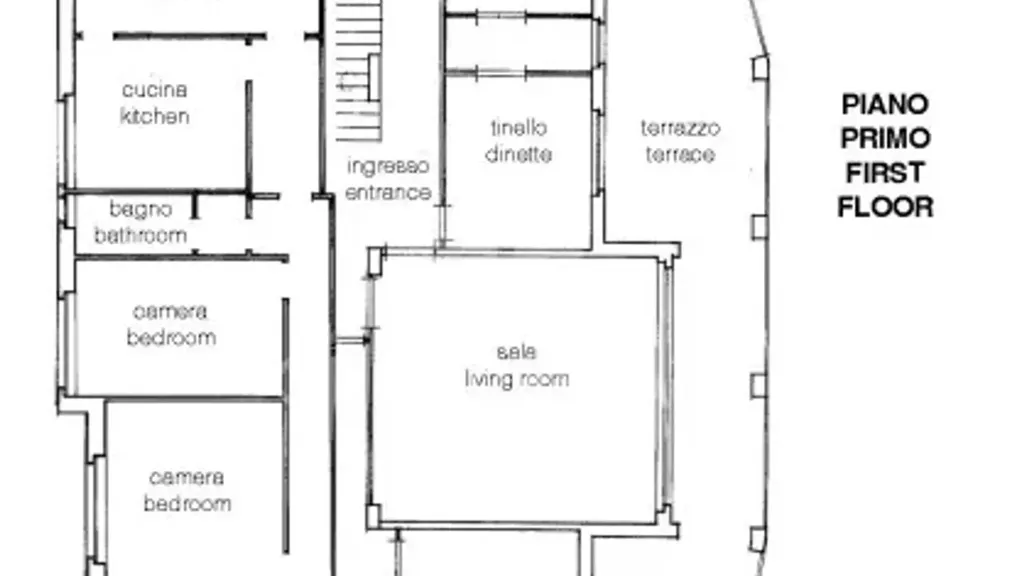 Plan - Villa with Panoramic View near Lake, Piegaro