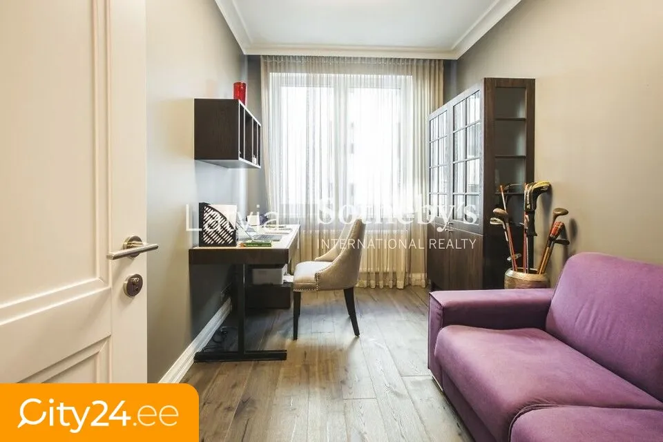 Soggiorno - Fully Furnished Flat with Balcony in Riga Centre