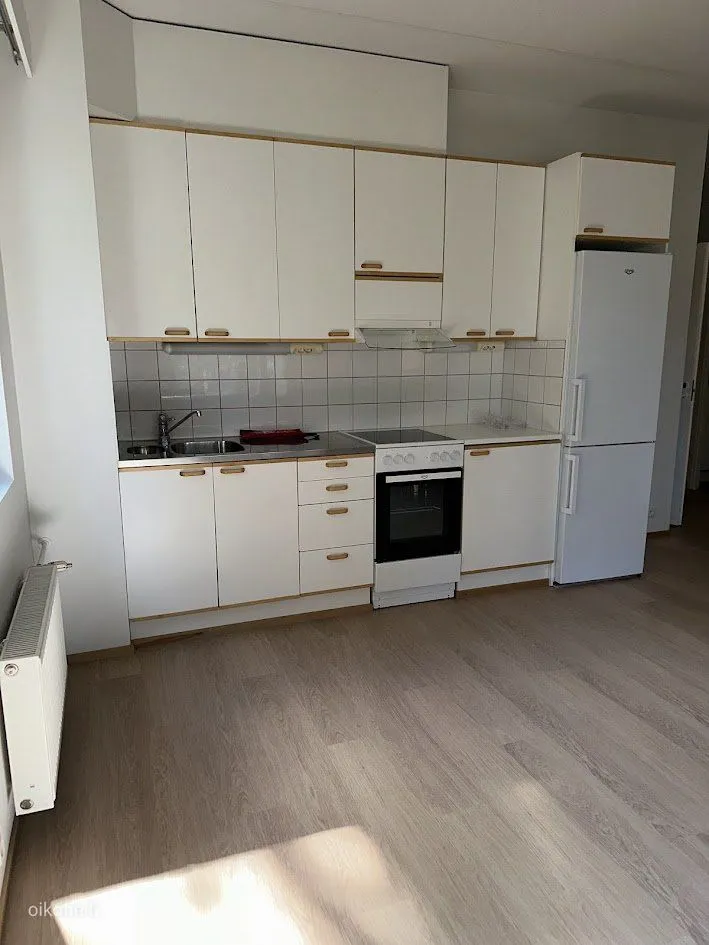 Cuisine - Modern Apartment with Balcony in Kaijonharju, Oulu