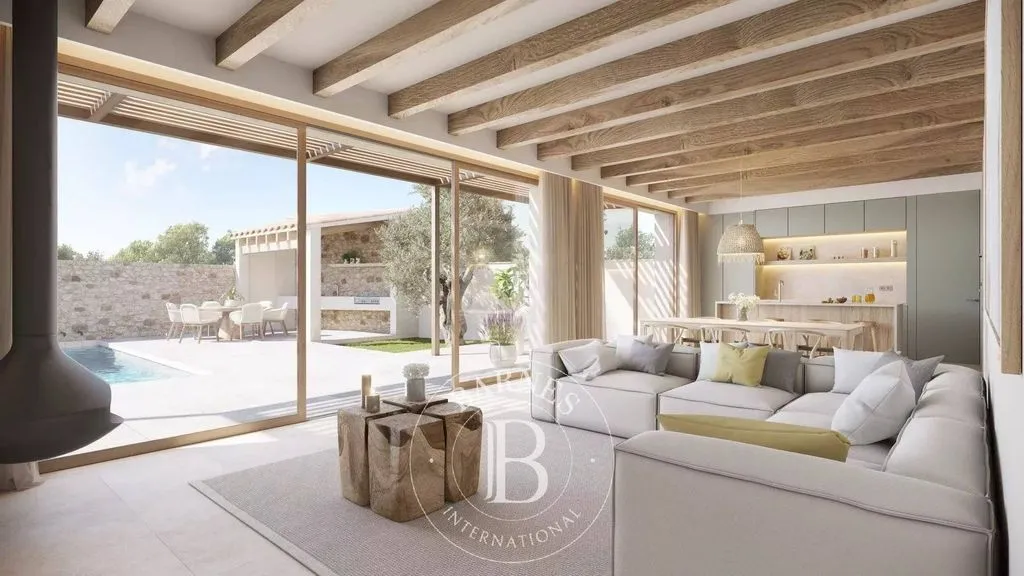 Séjour - Luxury Townhouse with Pool in Santanyí