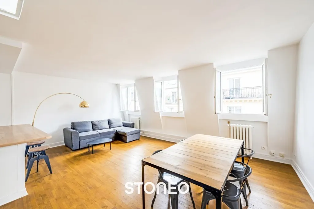 Soggiorno - 3-Piece Flat with Garden View in Paris 5