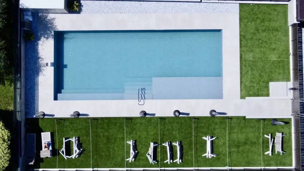 Vue aérienne - Apartment with Pool in Lazise