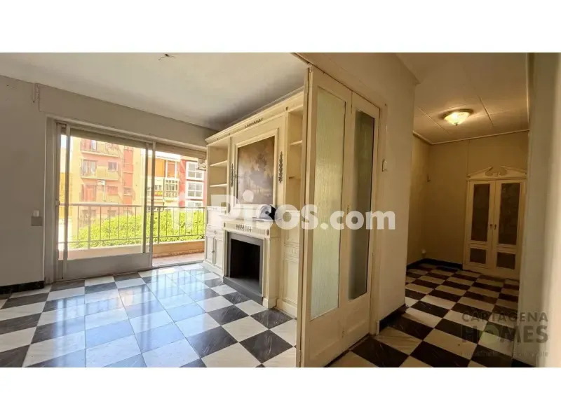 Living Room - Classic Flat with Balcony in Cartagena