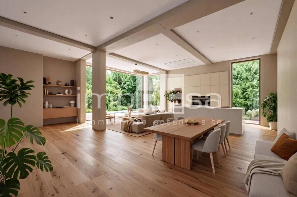 Söögituba - New Luxury Villa with Private Garden in Silea