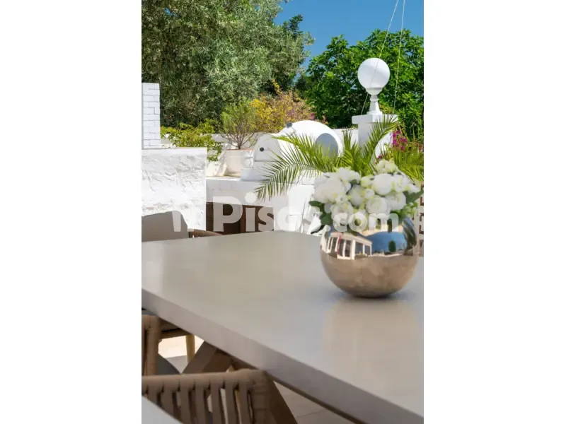 Terrace - Family House with Pool in Son Espanyol