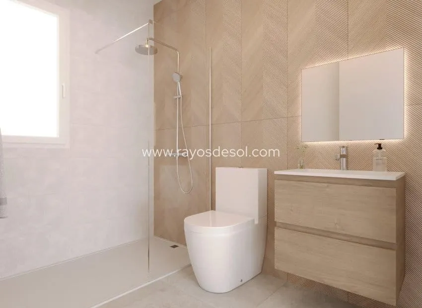 Salles de bain - Terraced Villa with Pool in Balcon de Finestrat