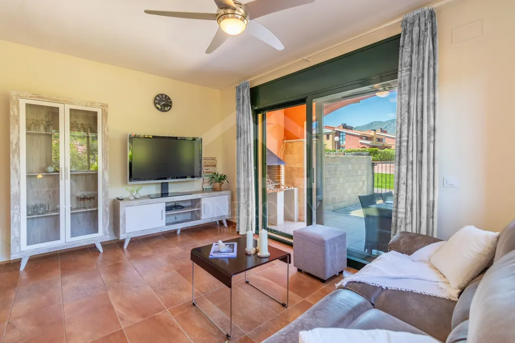 Séjour - Duplex with Pool View in El Casalot-Bonmort