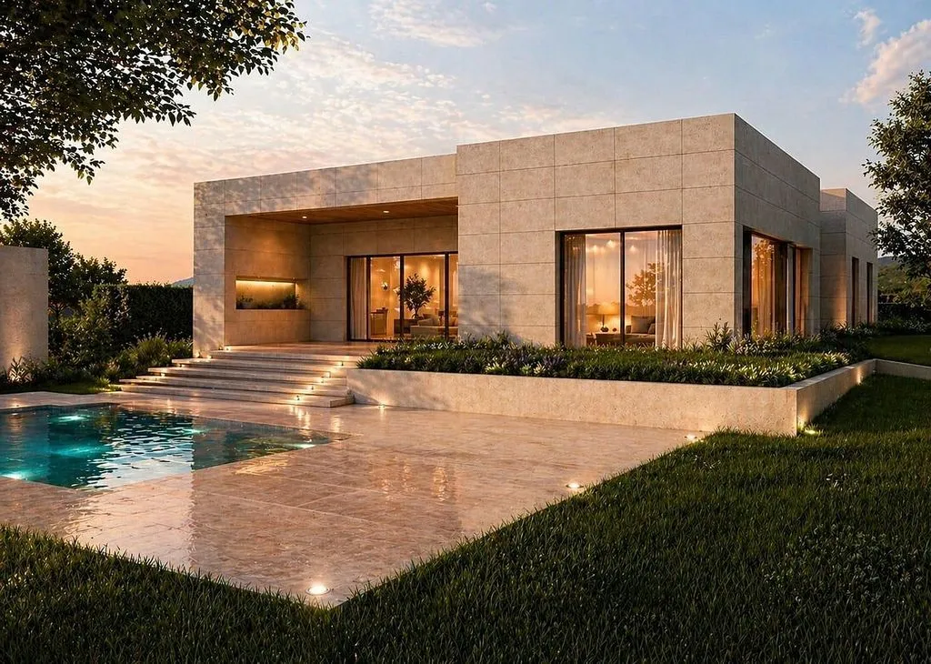 Pool - Contemporary Chalet with Pool in Calonge