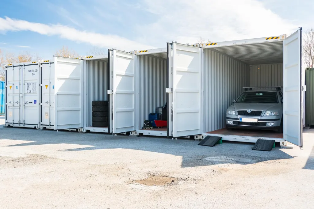 Container Storage with 7 m² Space in Pärnu