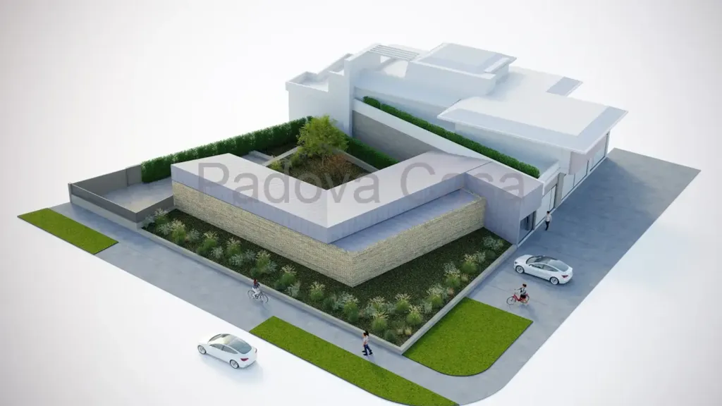 Modern Villa with Private Garden in Padua