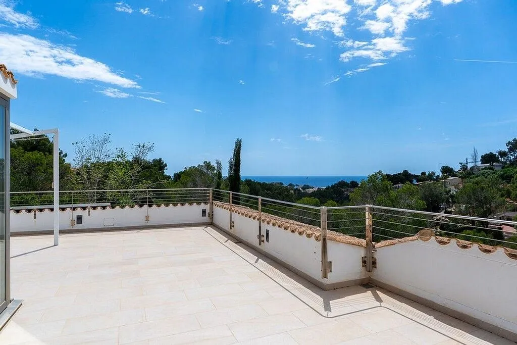 Terrass - Villa with Pool and Sea View in Costa d'en Blanes