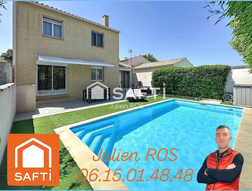 Piscina - Family House with Pool in Coursan