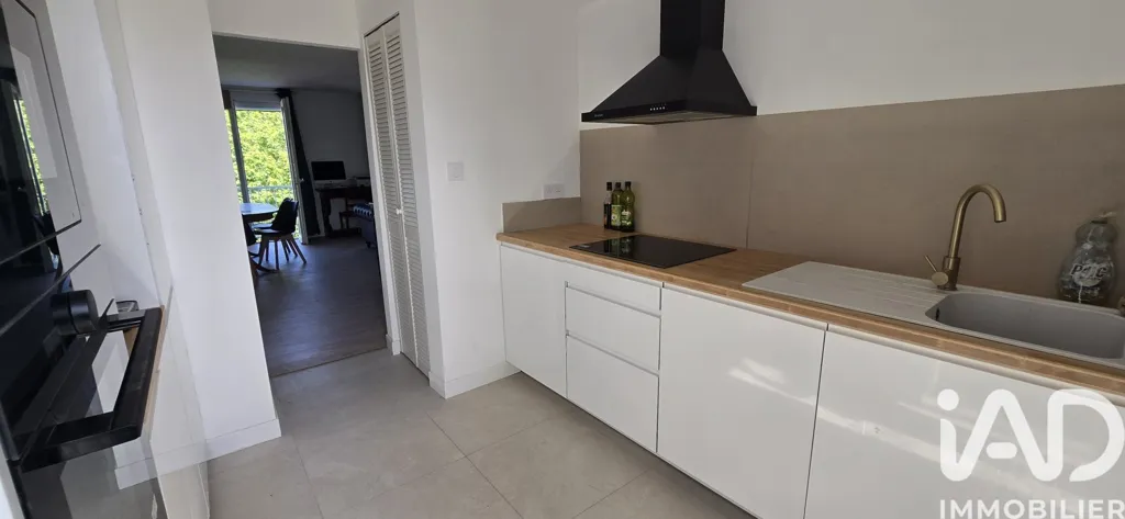 Köök - Renovated Apartment with Pyrenees View in Tarbes