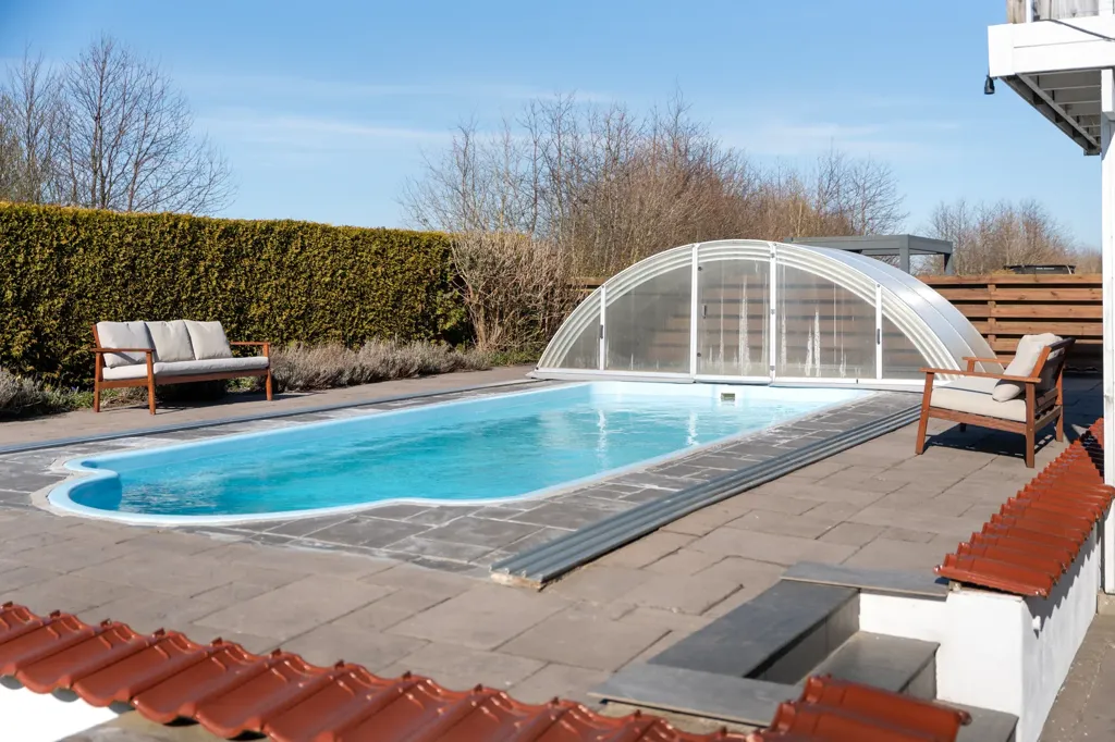 Pool - Stonework Villa with Pool in Skegrie