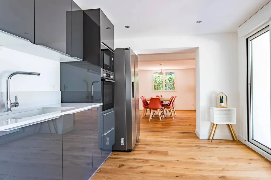Köök - Luxury Apartment with Sea View in La Teste-de-Buch