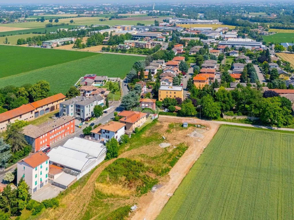 Aerial - Contemporary Villa with Private Garden in Parma