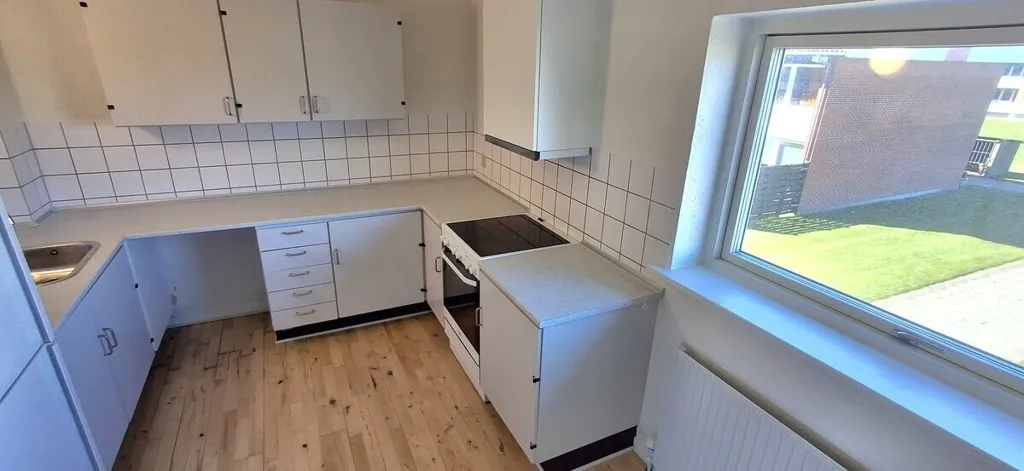 Köök - 3-Bedroom Flat with Pets Allowed in Frederikshavn