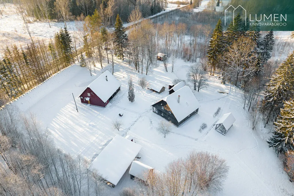 Õhuvaade - Unique Holiday Centre with Accommodation in Otepää